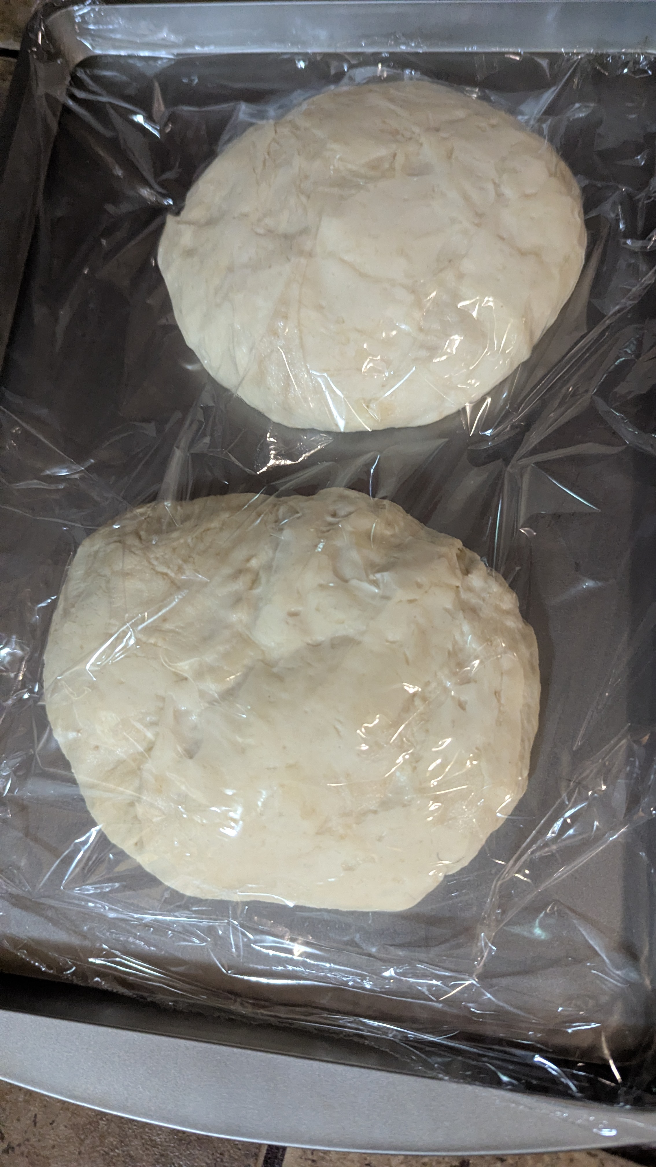 Pizza dough balls
